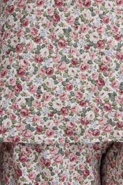 Haut de pyjama manches courtes FLORAL ROMANCE