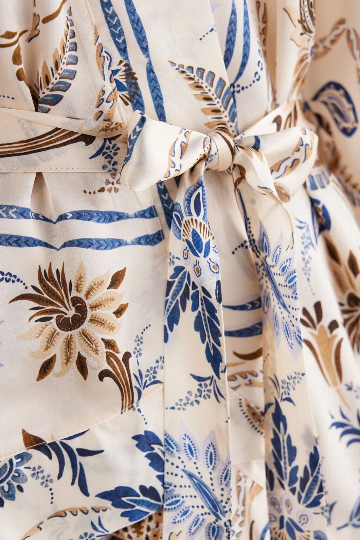 Kimono en soie ITALIAN RIVIERA