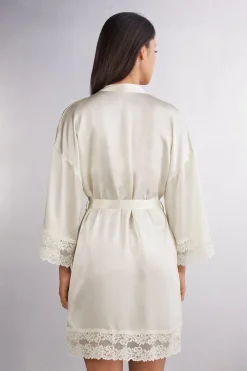 Kimono en Soie PRETTY FLOWERS