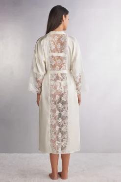 Kimono long en soie THE SIMPLEST PLEASURES