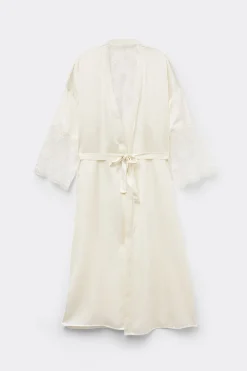 Kimono long en soie THE SIMPLEST PLEASURES