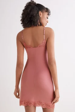 Nuisette en coton et dentelle EMBRACE SIMPLICITY