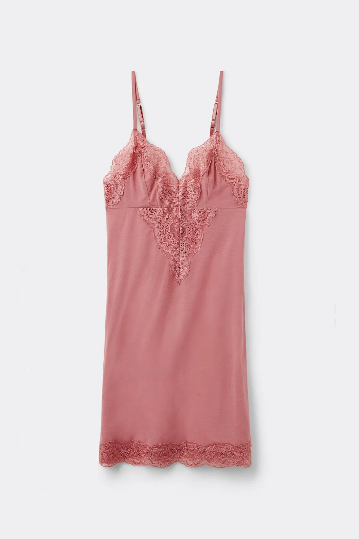 Nuisette en coton et dentelle EMBRACE SIMPLICITY