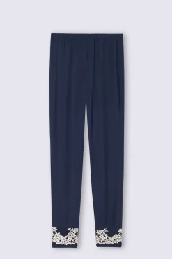 Pantalon avec chevilles resserrÉes en modal PRETTY FLOWERS