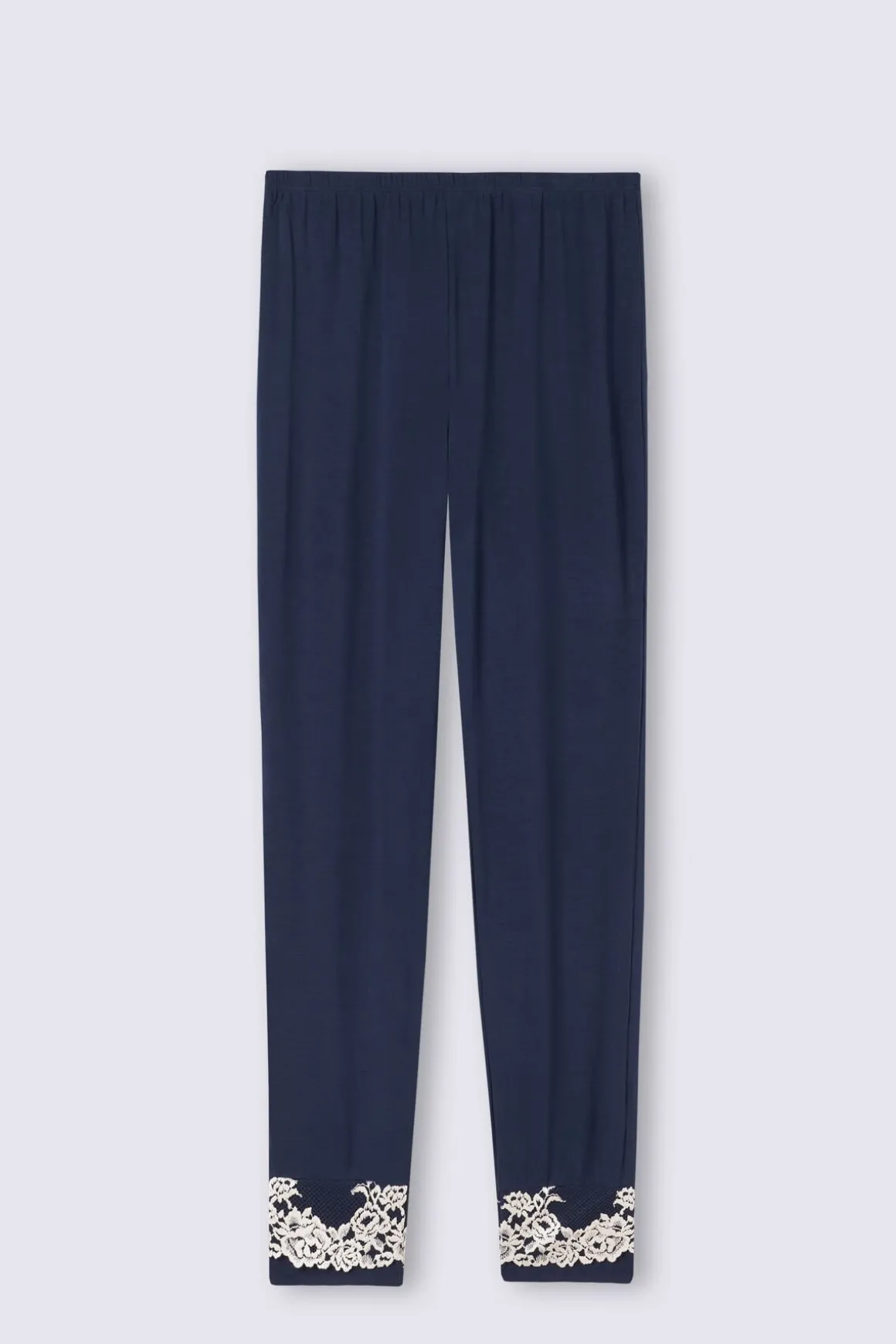 Pantalon avec chevilles resserrÉes en modal PRETTY FLOWERS