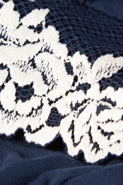 Pantalon avec chevilles resserrÉes en modal PRETTY FLOWERS