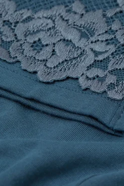Pantalon avec chevilles resserrÉes en modal PRETTY FLOWERS