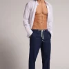 Pantalon en lin et coton