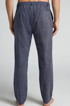 Pantalon en lin et coton