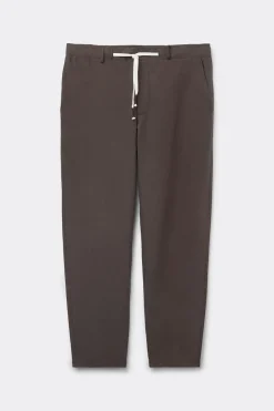 Pantalon en lin et coton