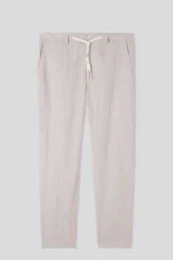 Pantalon en lin et coton
