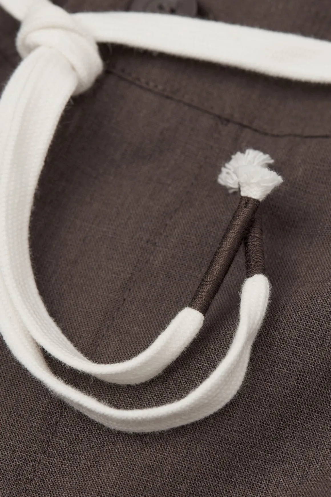 Pantalon en lin et coton