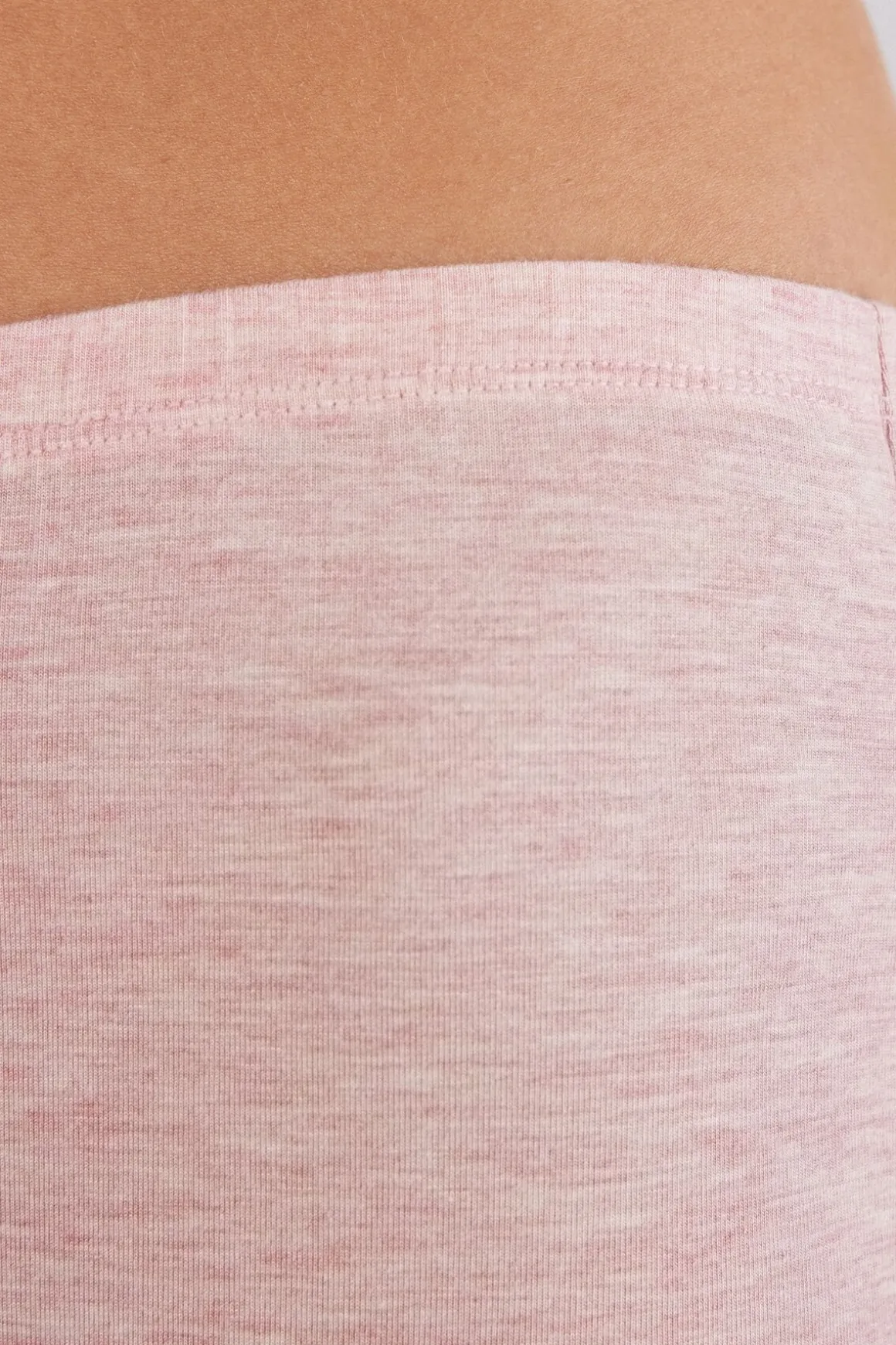 Pantalon en modal avec dÉtails en dentelle