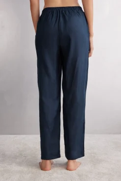 Pantalon en toile de lin