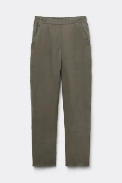 Pantalon en toile de lin