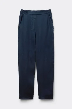 Pantalon en toile de lin
