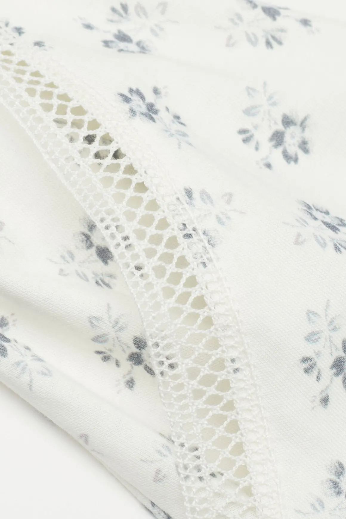 Pantalon long en coton Superior DUSTY FLOWER