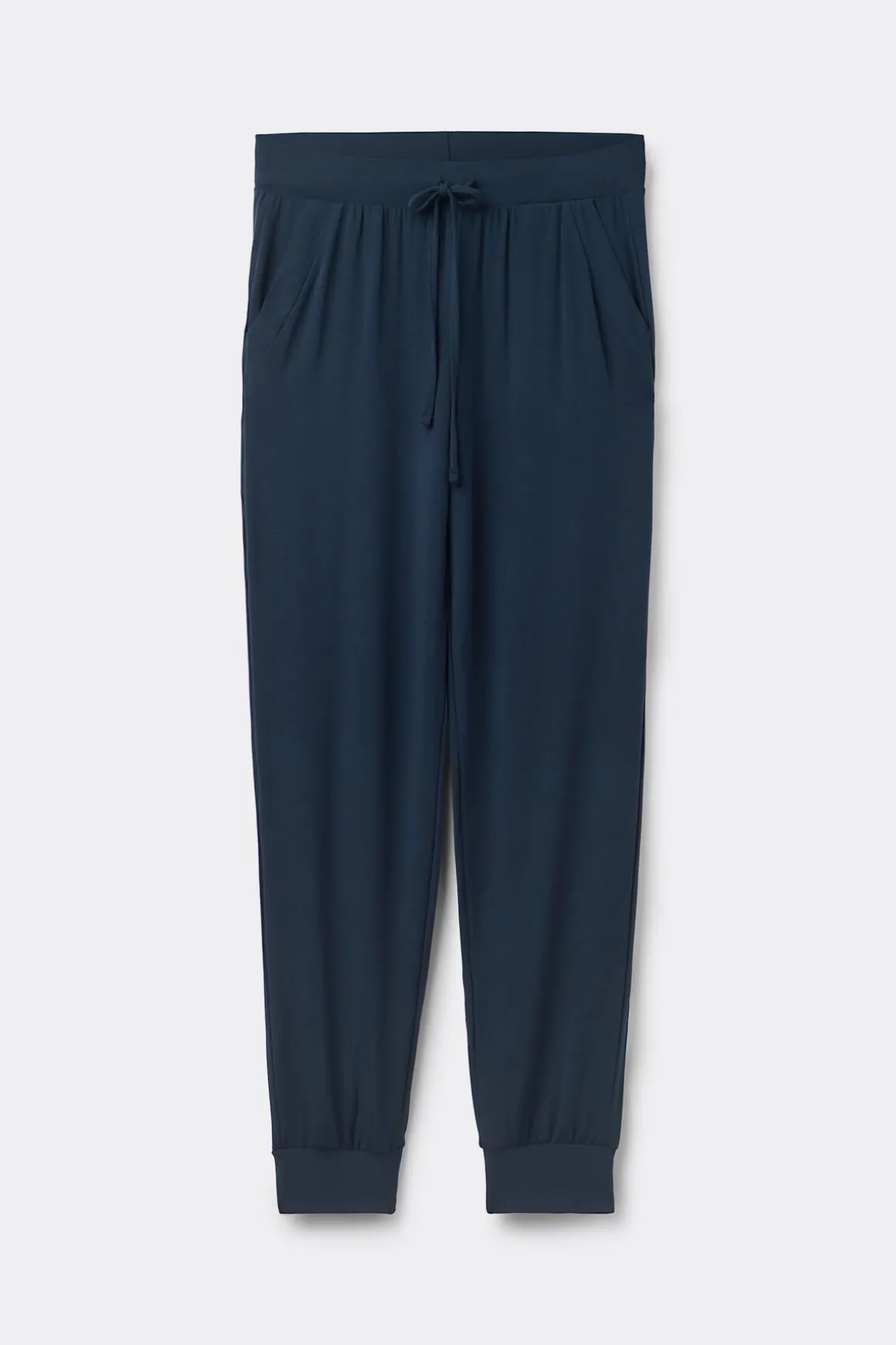 Pantalon long en modal avec chevilles resserrÉes