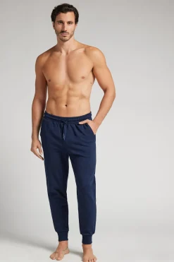 Pantalon long en molleton de coton