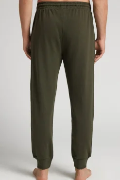 Pantalon long en molleton de coton