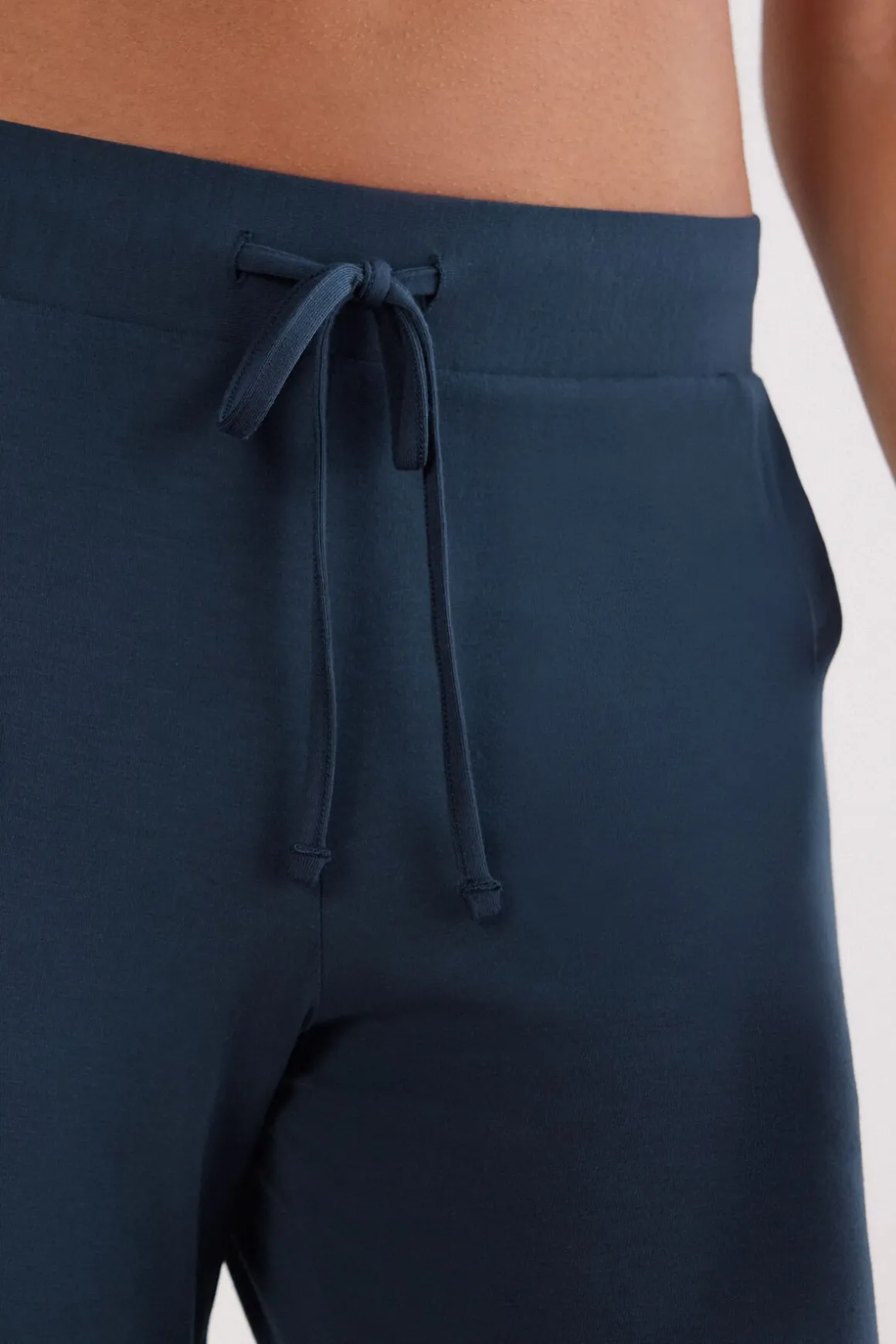 Pantalon long palazzo en modal