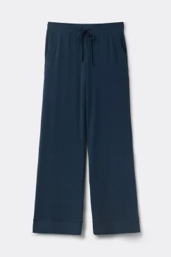 Pantalon long palazzo en modal