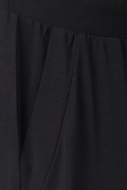 Pantalon long palazzo en modal
