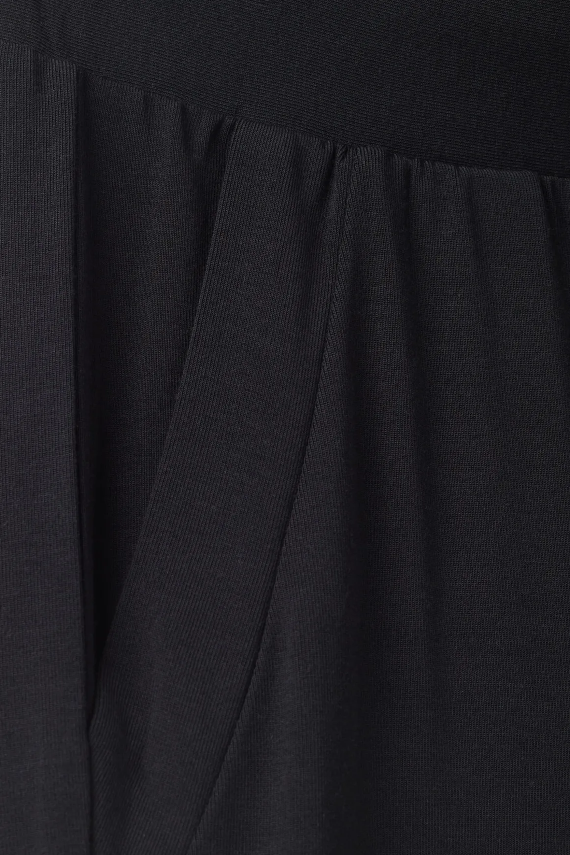 Pantalon long palazzo en modal
