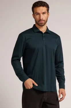 Polo en coton mercerisÉ