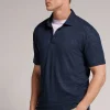 Polo manches courtes en lin