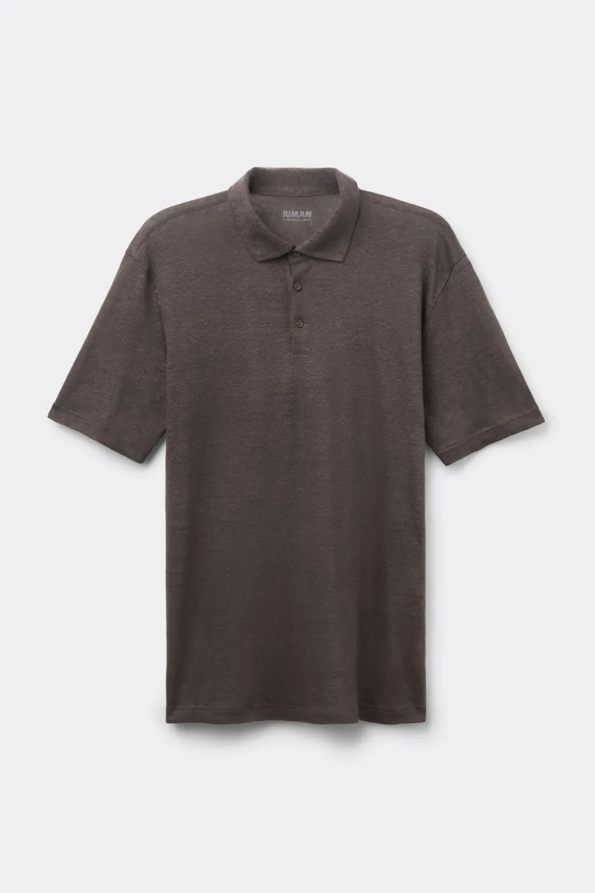 Polo manches courtes en lin