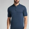 Polo manches courtes en maille de coton