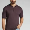 Polo manches courtes en maille de coton