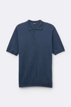 Polo manches courtes en maille de coton