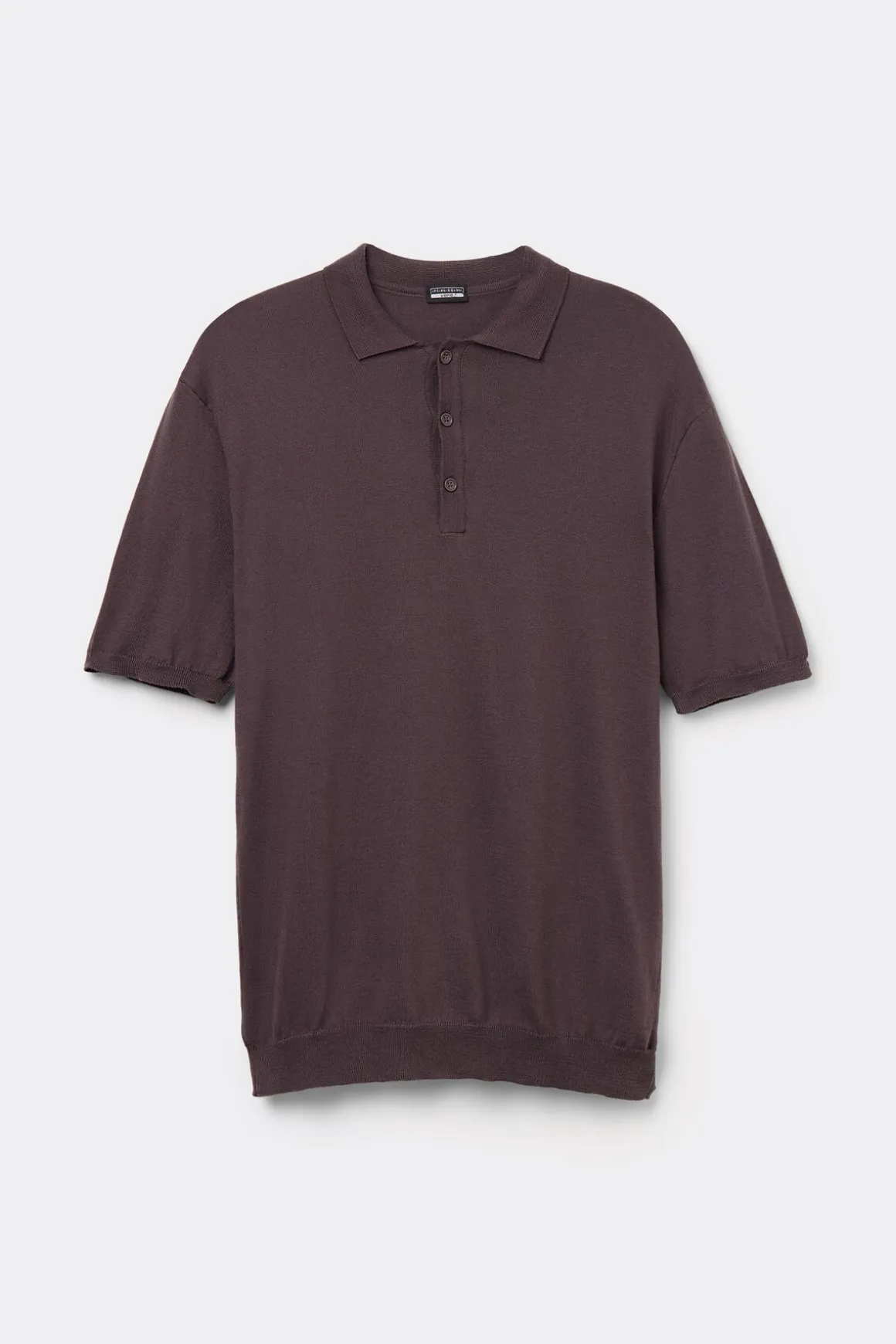 Polo manches courtes en maille de coton