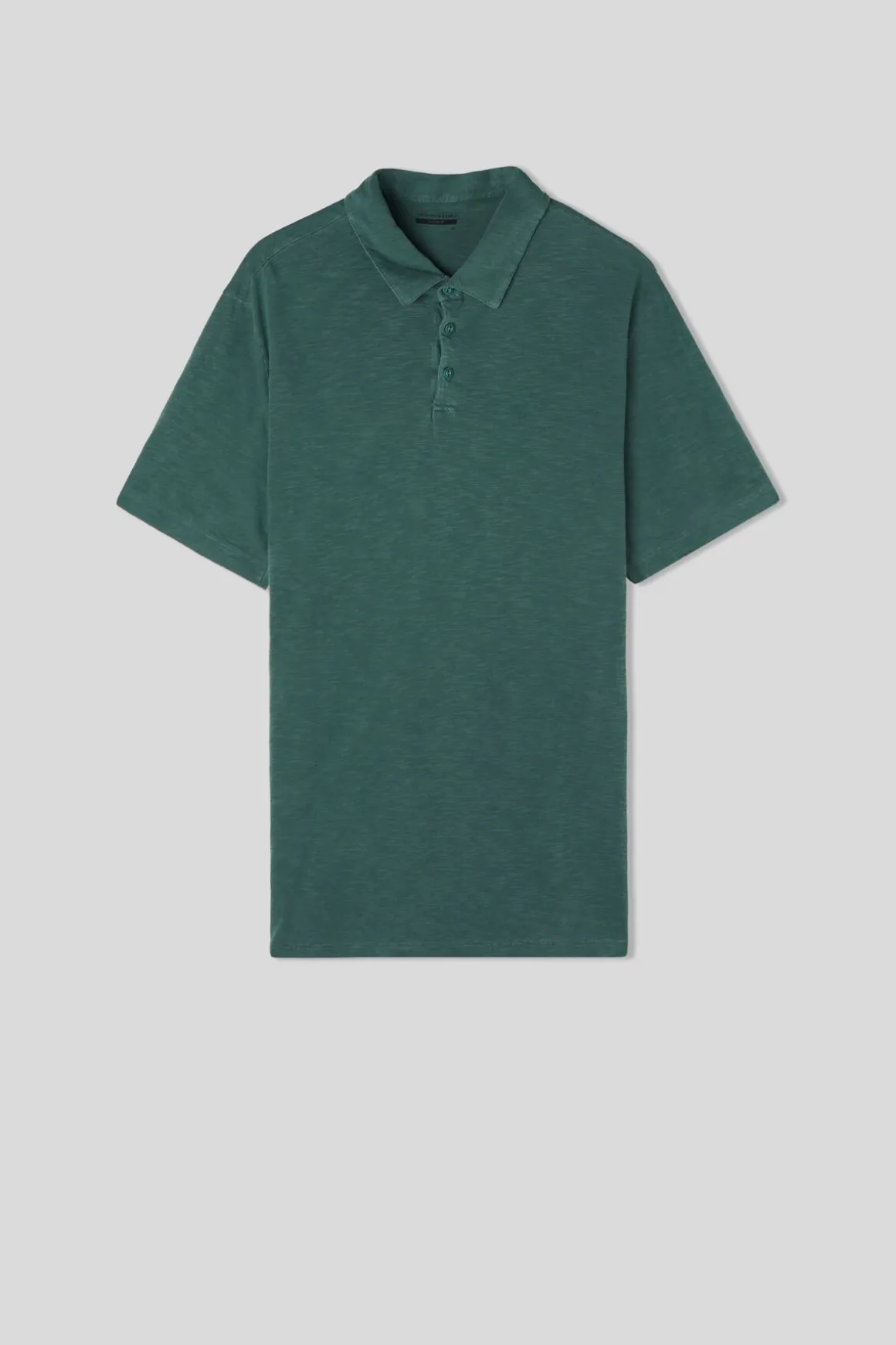 Polo manches courtes Washed Collection en coton flammÉ