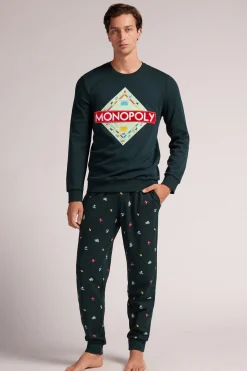 Set de pyjama long en coton Hasbro Monopoly