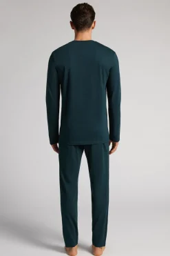 Set de pyjama long en coton Superior