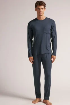 Set de pyjama long en micromodal