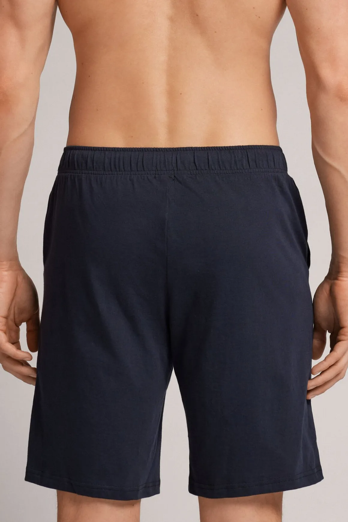 Short en coton avec nervure
