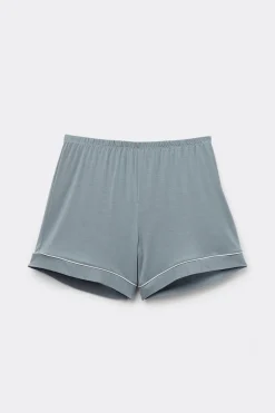 Short en modal avec bords en contraste