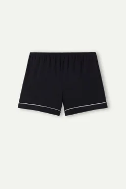 Short en modal avec bords en contraste