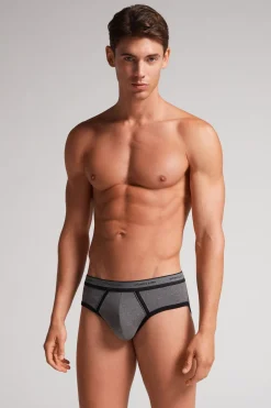 Slip homme en coton Superior à logo