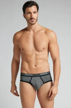 Slip homme en coton Superior avec logo