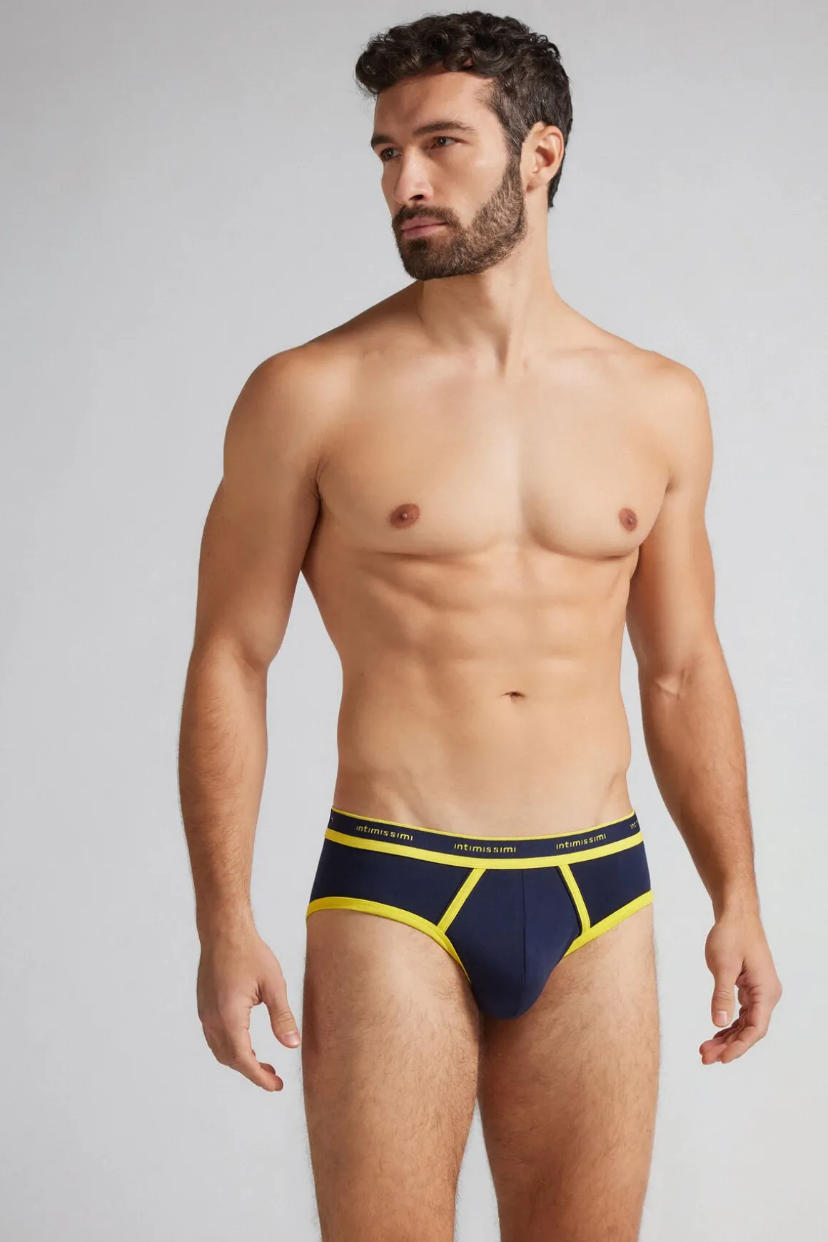 Slip homme en coton Superior à logo