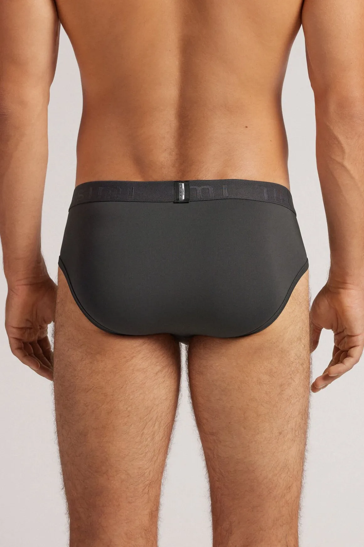 Slip pour homme en microfibre avec Élastique à logo