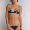 Soutien-gorge balconnet en dentelle florale