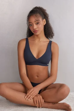 Soutien-gorge triangle en coton LARA