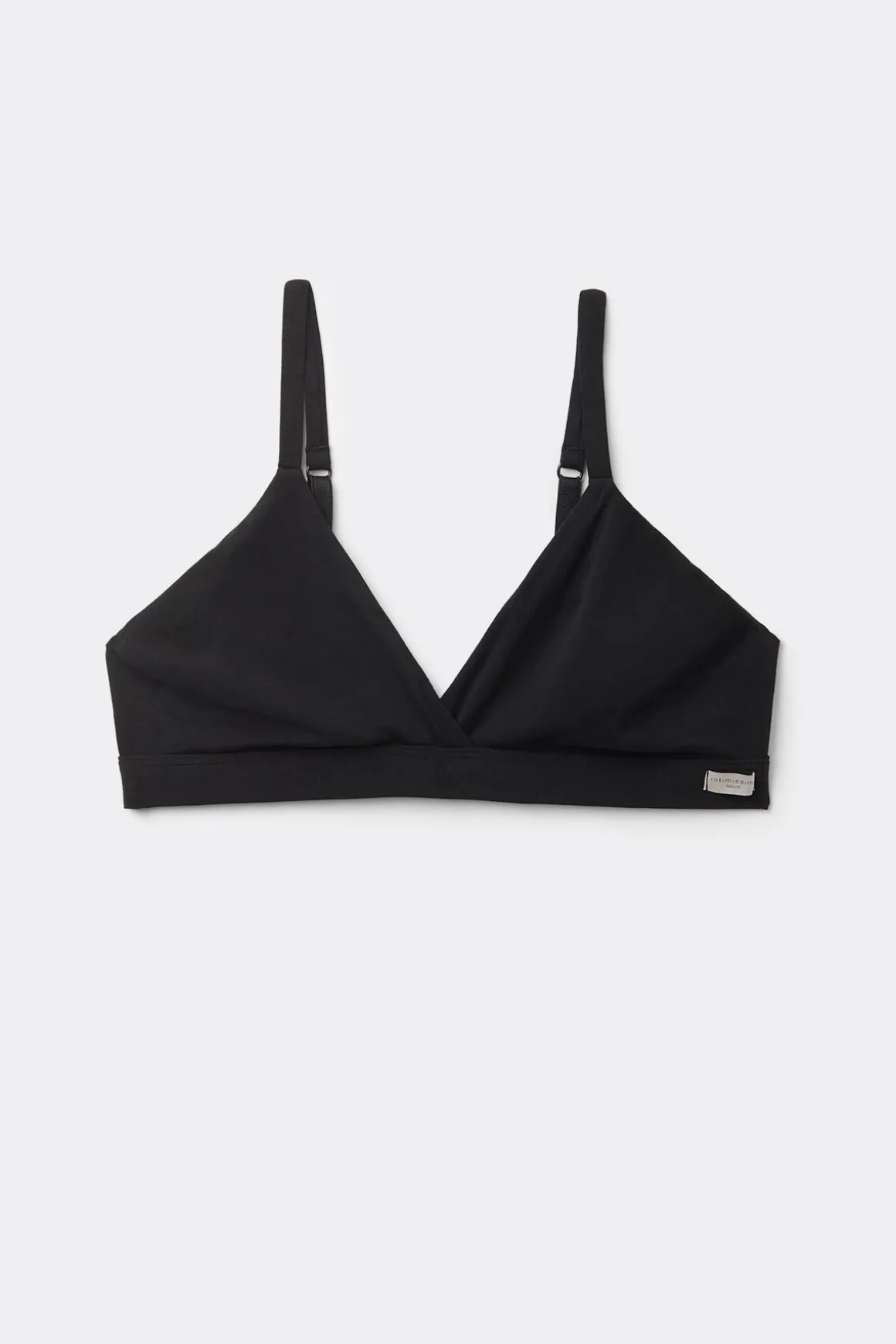 Soutien-gorge triangle sans armatures en coton naturel EMMA