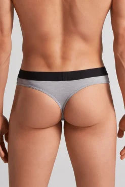 String homme en microfibre
